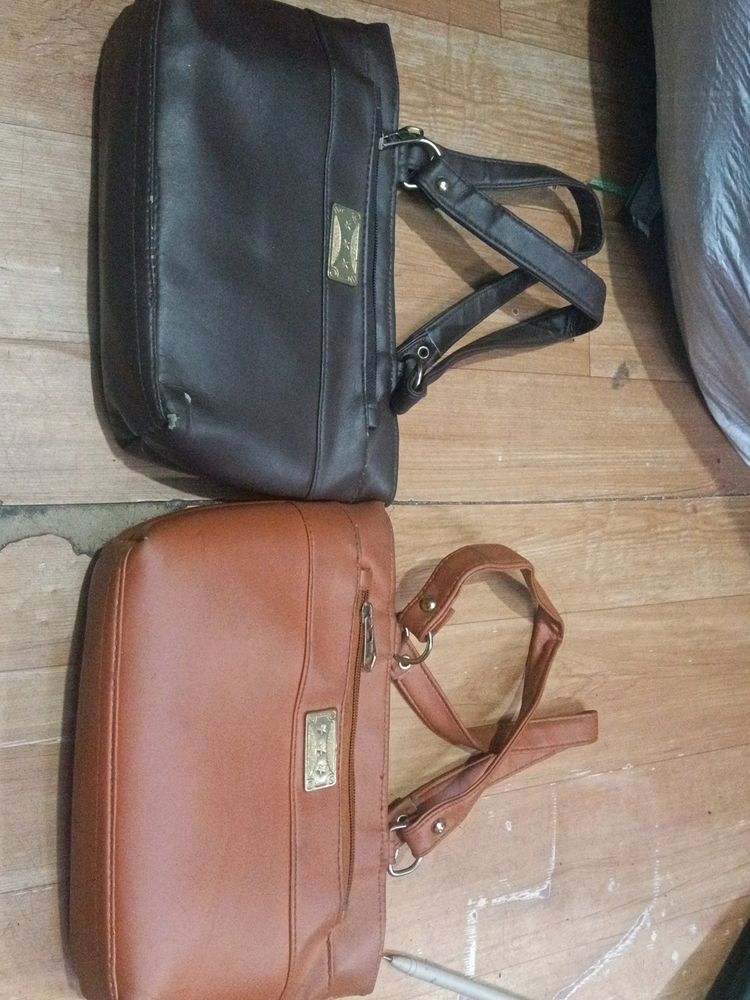 New Leather Small Hand Bag Combo 2 Piece