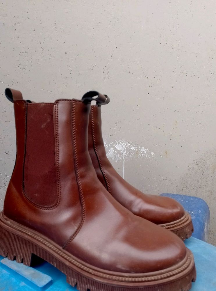 Brown Winter Boots