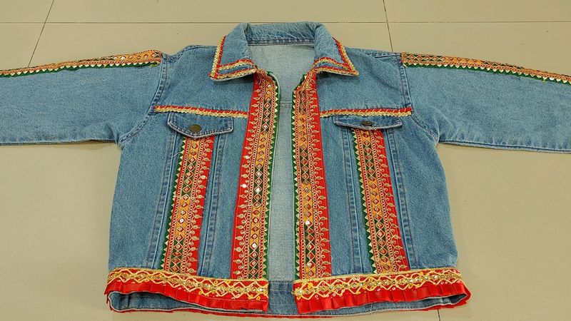 Navratri Denim Jacket