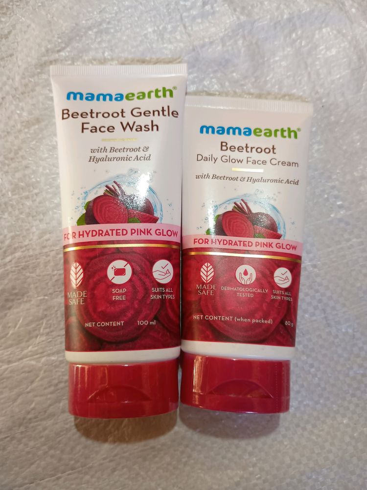 🤩🥰Beetroot Face Wash And Cream🥰🤩