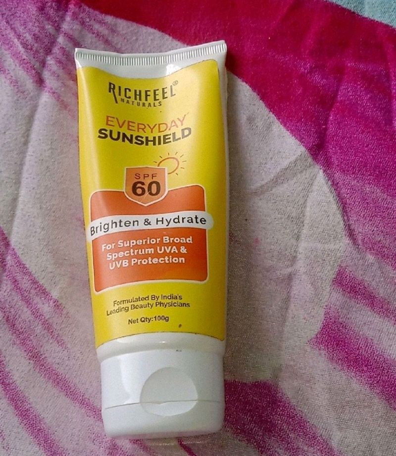 Rich feel Sun'screen SPF 60