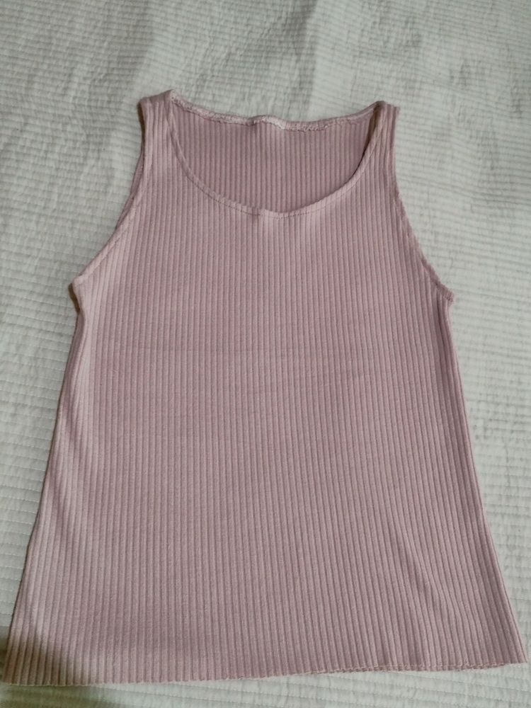 Round Neck Poly cotton Top