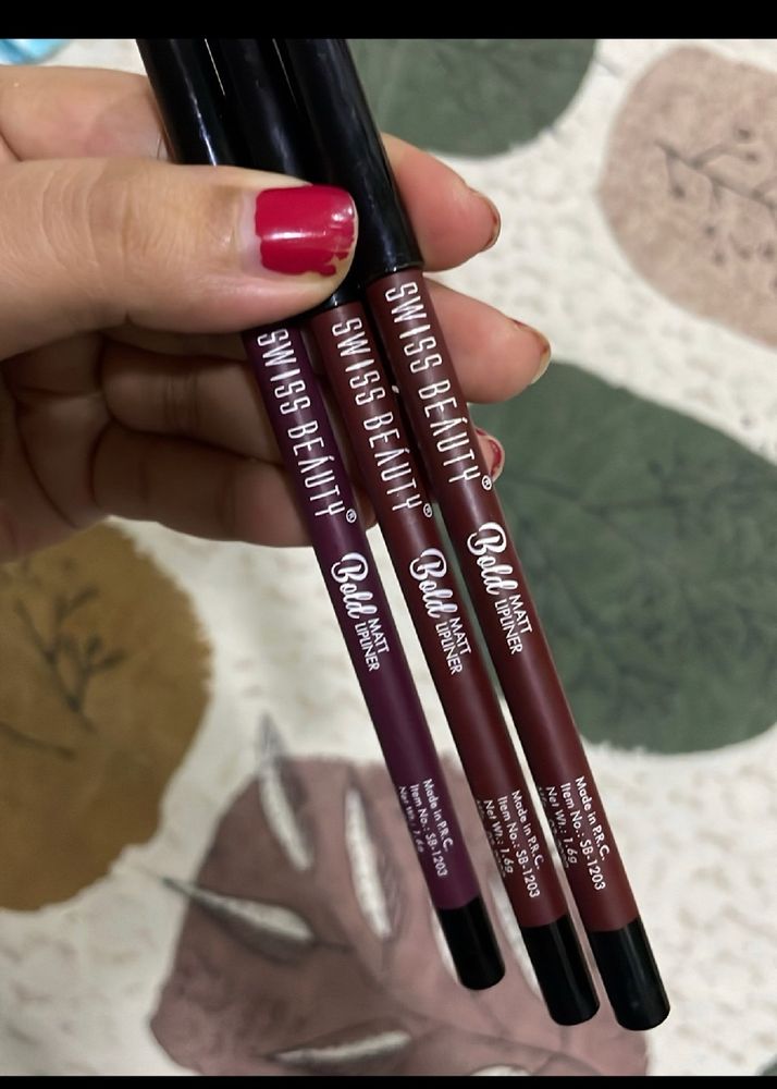 New Swiss Beauty Lip Liners