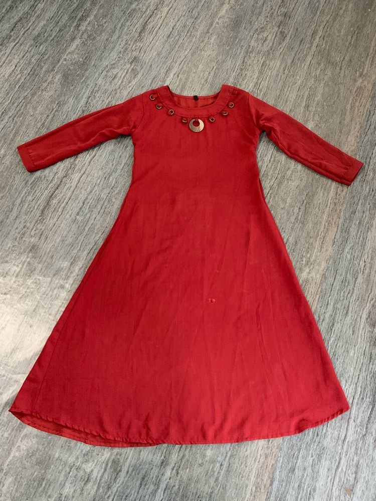 Casual Wear Full Sleeve Dress