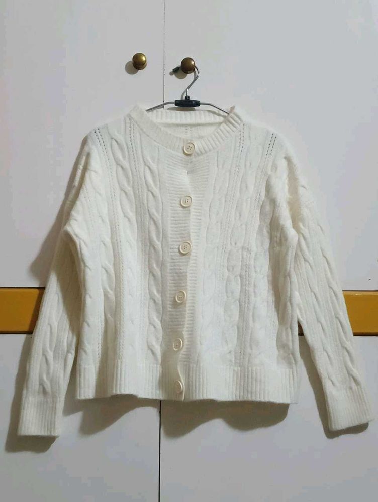 Cream Cardigan