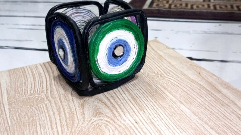 Handmade Evil Eye Pen Stand