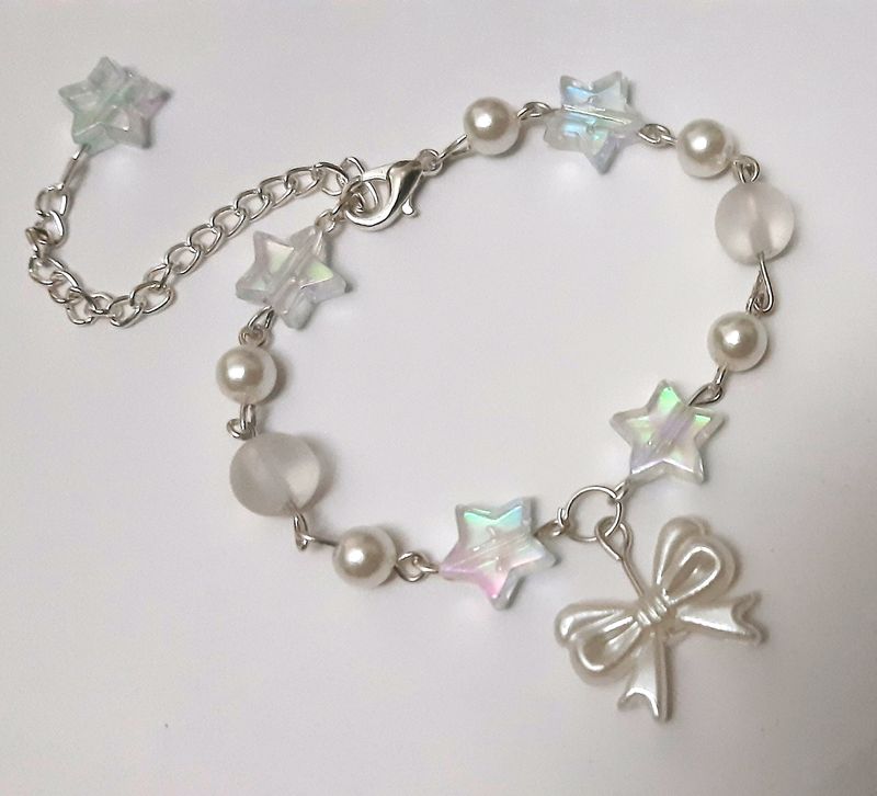 Pearl Bow Bracelet