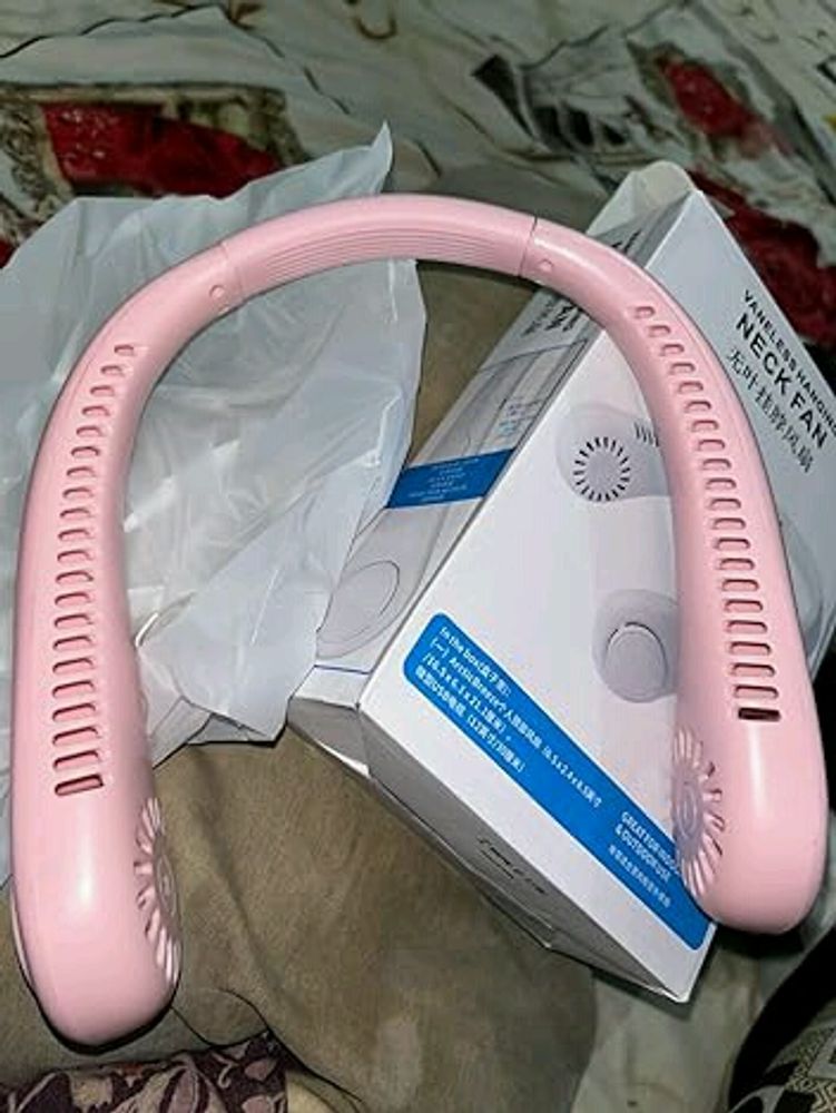 Neck Fan Powerful New Unused (PINK)