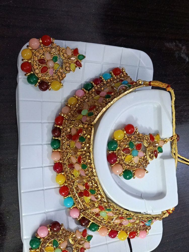 Artificial Unused Ladies Jewellery Set For Women