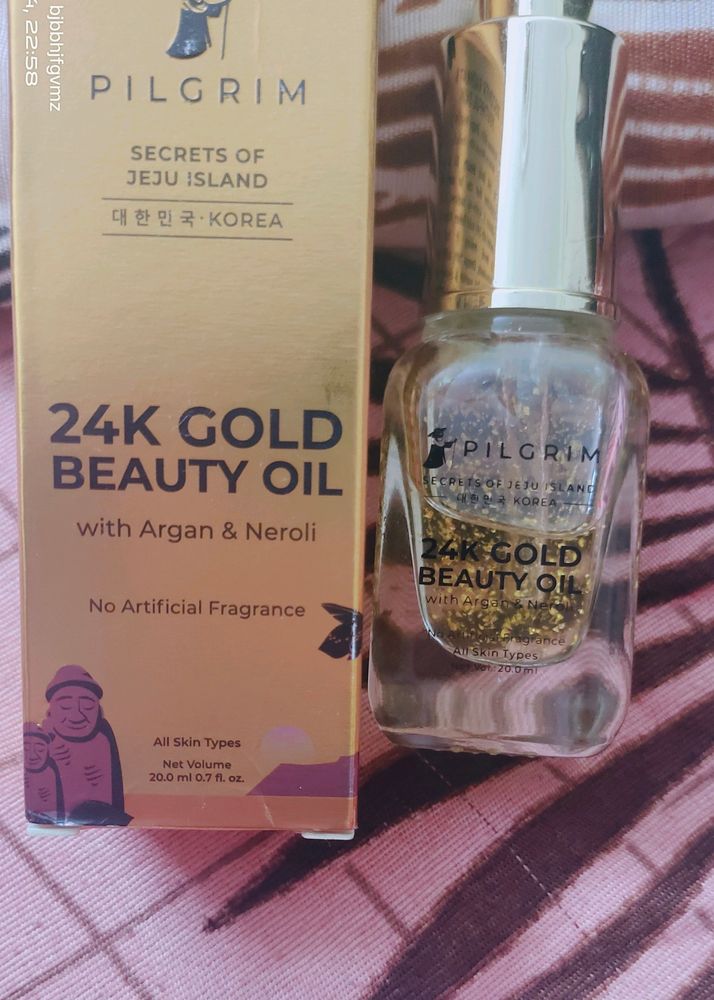 Pilgrim 24k Gold Beauty Oil