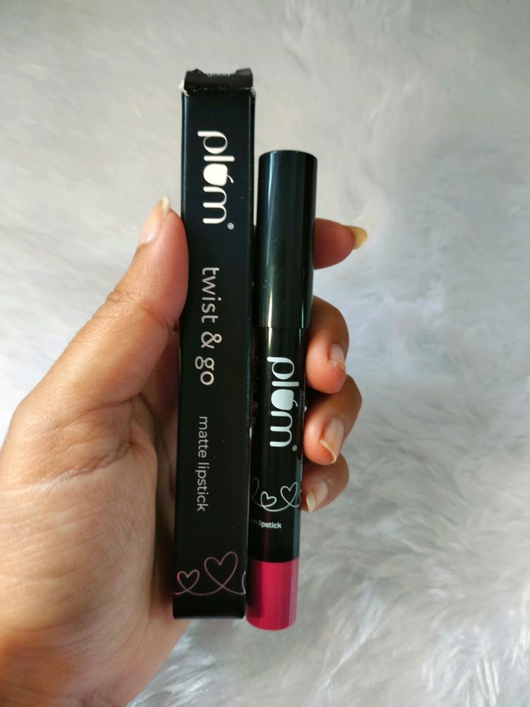 Plum Twist & Go Matte Lip Crayon