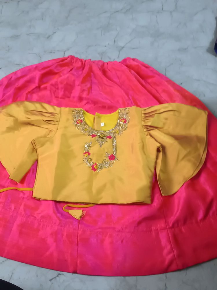 Lehnga Choli For 5to6 Years Girls