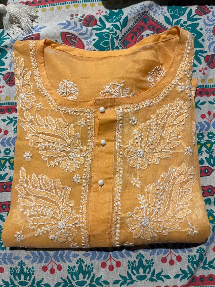 Chikankari Kurtha Set