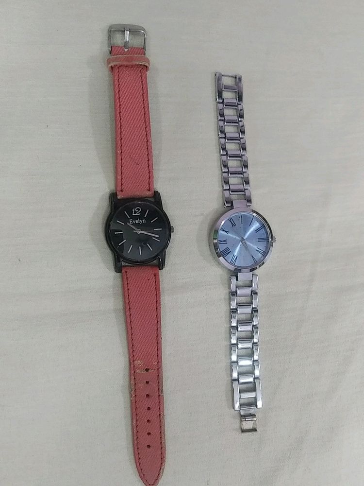 ₹99/- Fancy Watches(Combo Of 2)