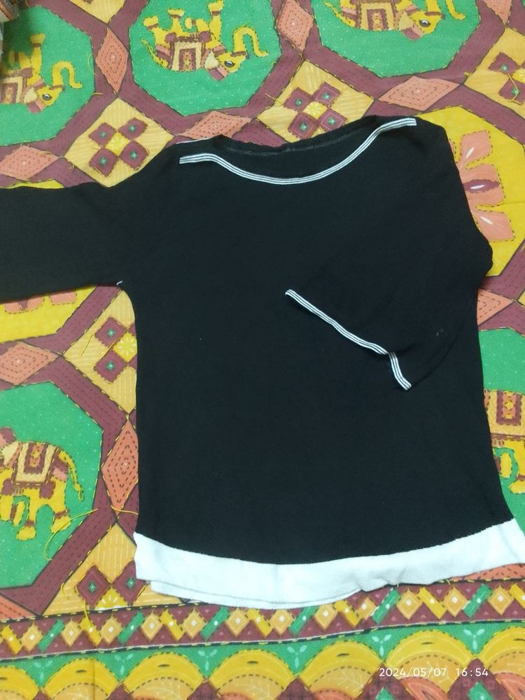 Black Top For Girls