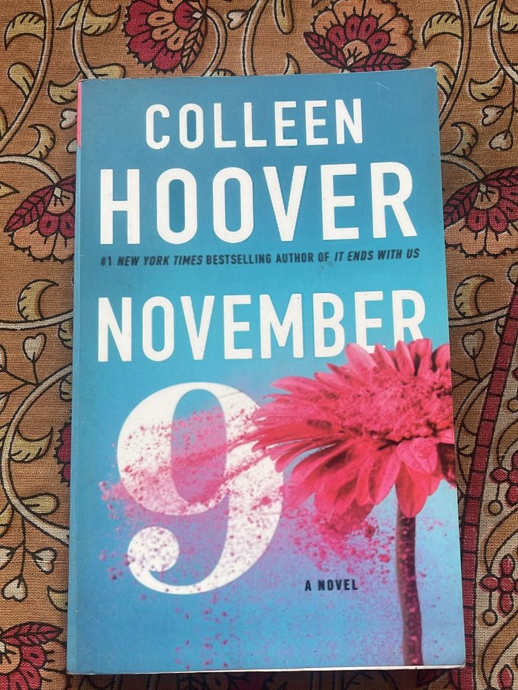 November 9 By Colleen Hoover