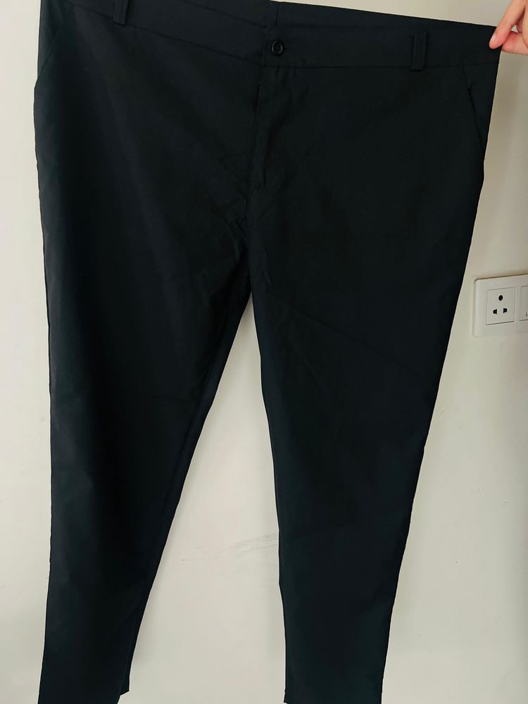 Women Black Formal Pant