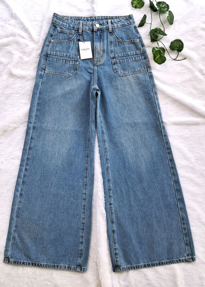 Urbanic Flared Leg Jeans