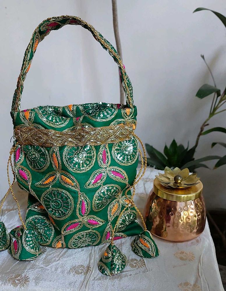 Royal Green Batuva Bag