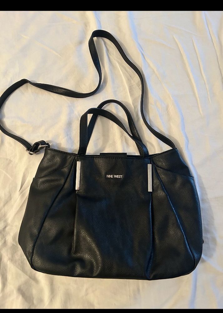 Brand New Nine West Black Hand/Sling Bag