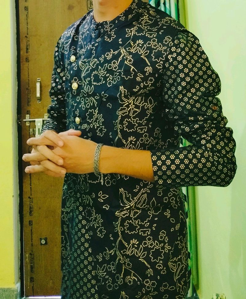 Ethnic Wear Kurta Pajama And Koti