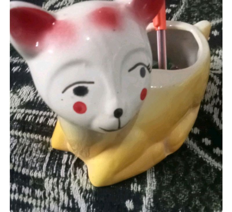 Coloured Cat 🐈 Shaped Planter