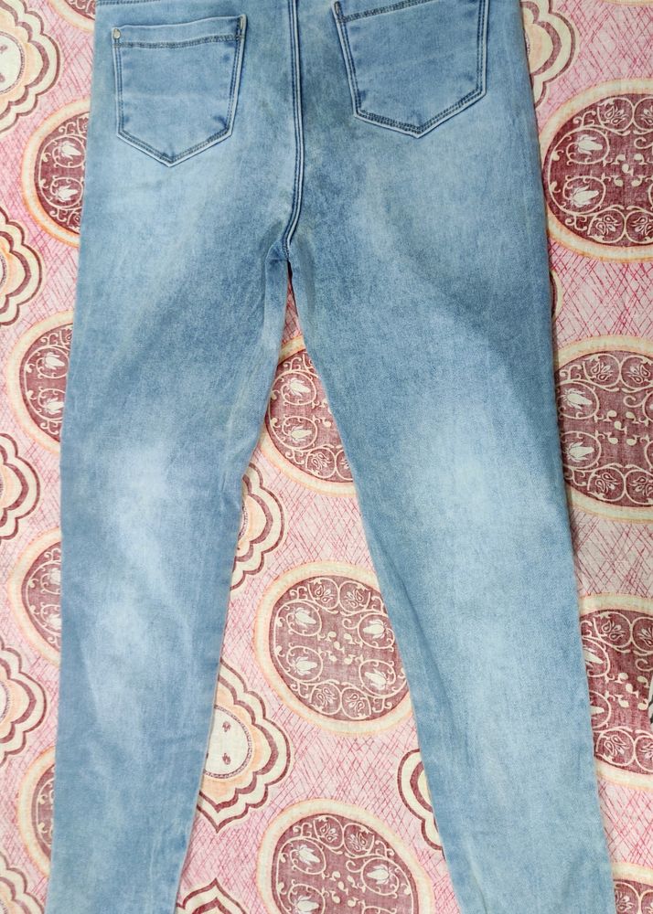 Sky Blue LOTUS skinny Jeans