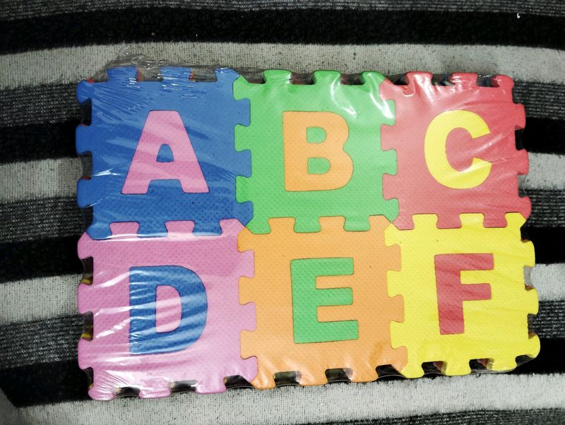 36 Piece Alphabets ABCD FLOOR MATS FOR KIDS