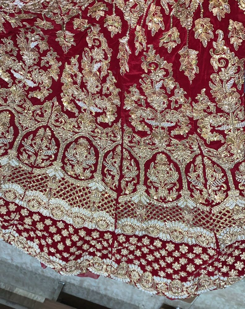 Red Designer Bridal Lehenga