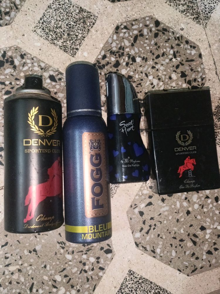 Pack Of 4 Perfume