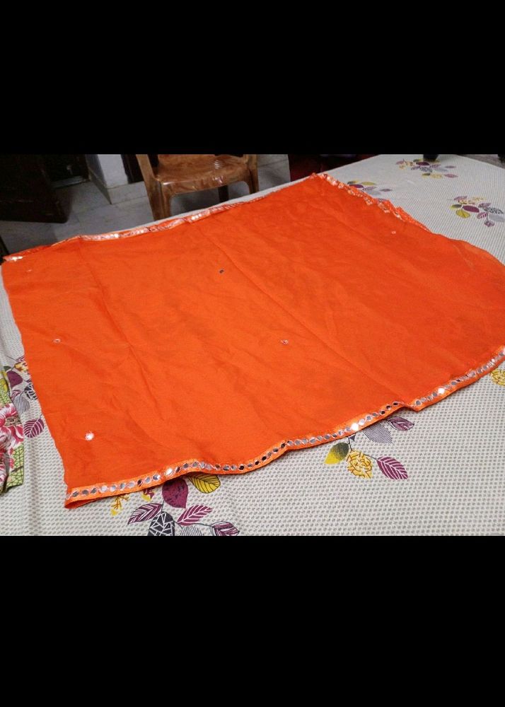 Beautiful Party Wear Mirror Work Dupatta