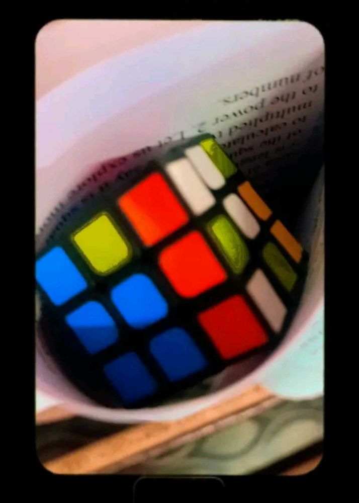 Mini Rubik's Cube Keychain For Child Mental Health