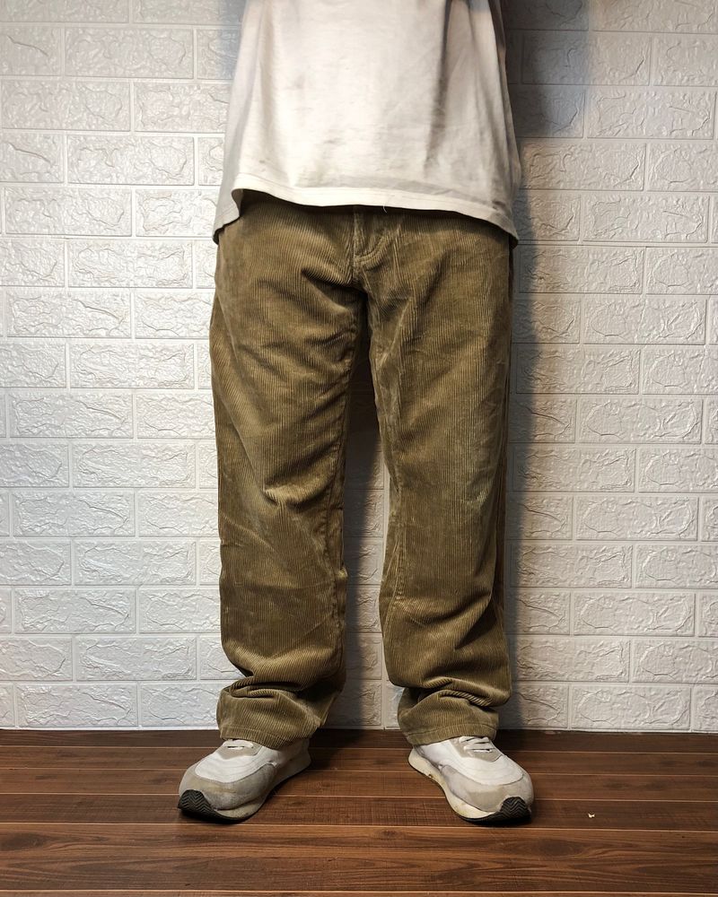 Beige Straight Fit Jean