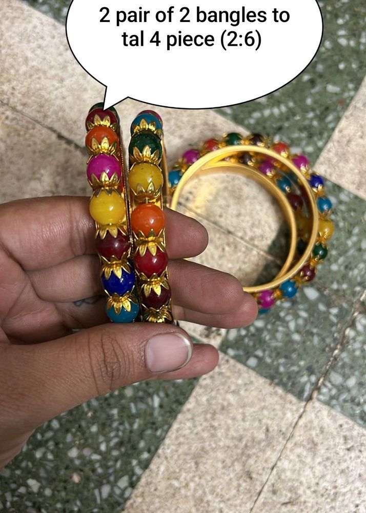 Multicolored Bangles