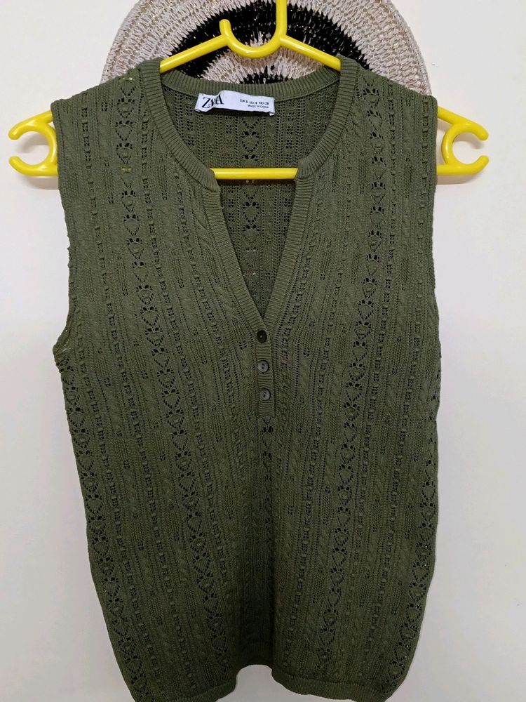 Zara Woman Vest ToP DA(9)