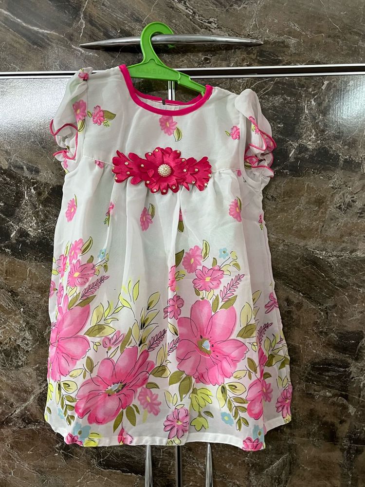 Baby Girl Frock (6 To 12 Months)