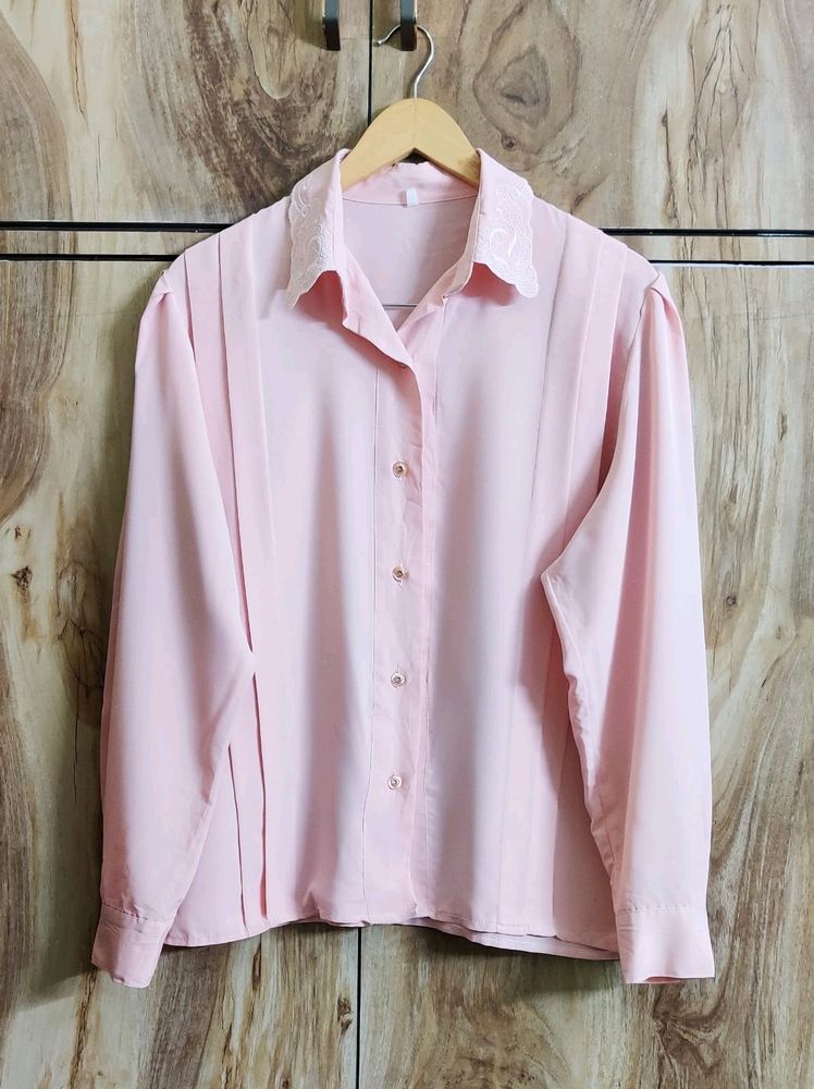 Peach Colour Shirt Bust Size-42