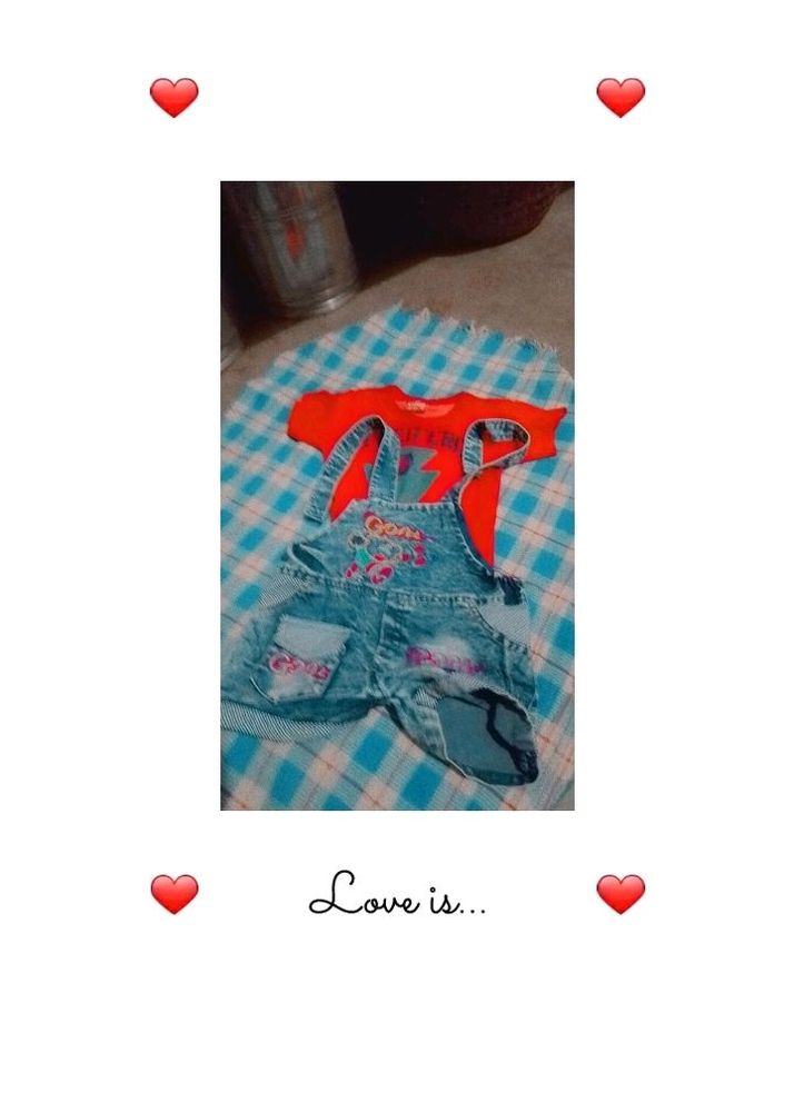 Baby Boy Dungree Set