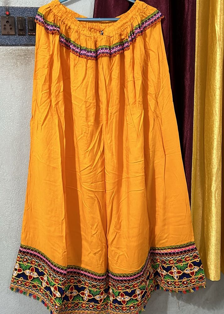 BANJARA INDIA Embroidered Flared Maxi Skirts