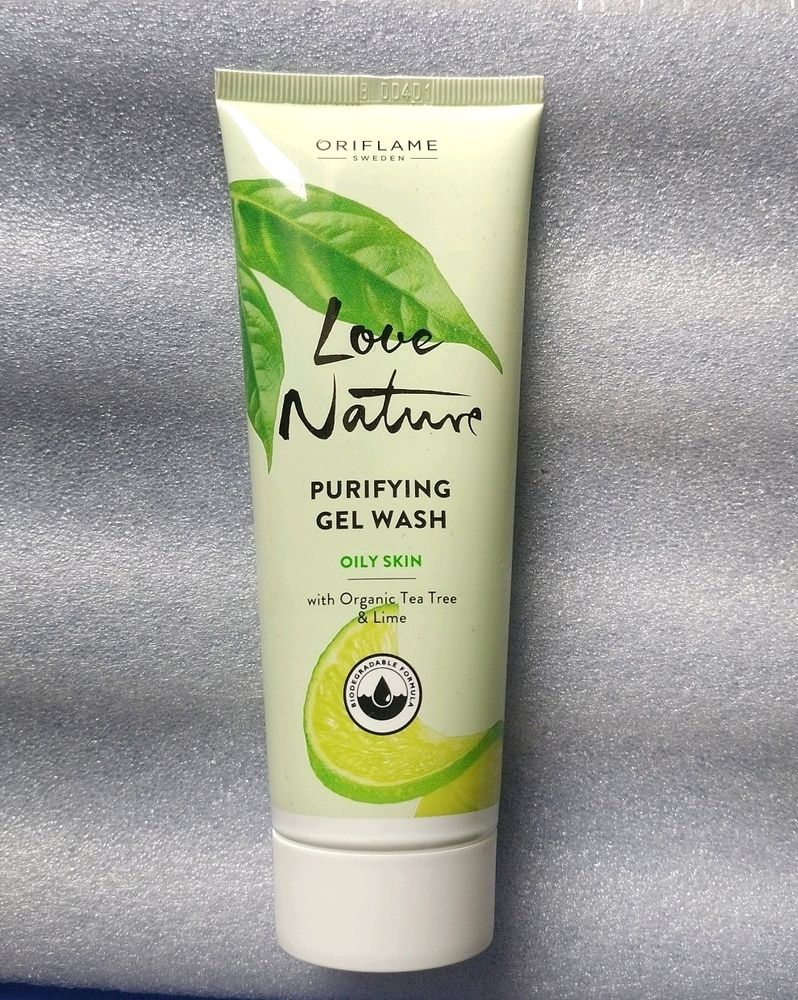 Purifying Gel Wash with Organic Tea Tree & Lime