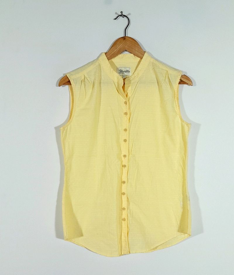 Yellow Casual Top (Women's)