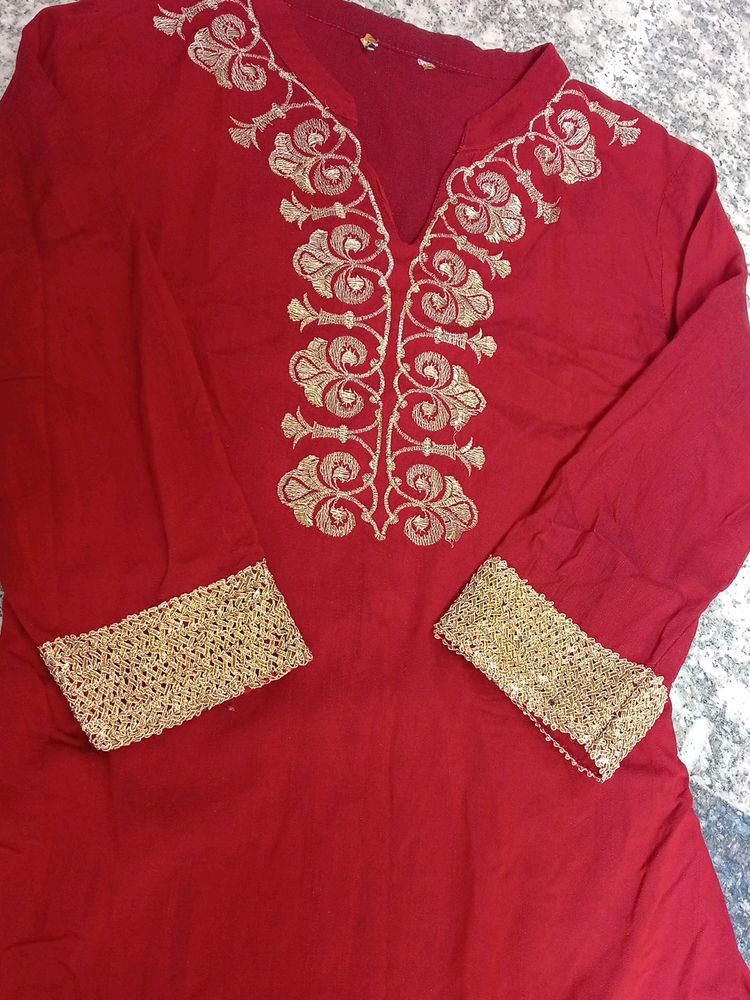 Embroidery Kurti