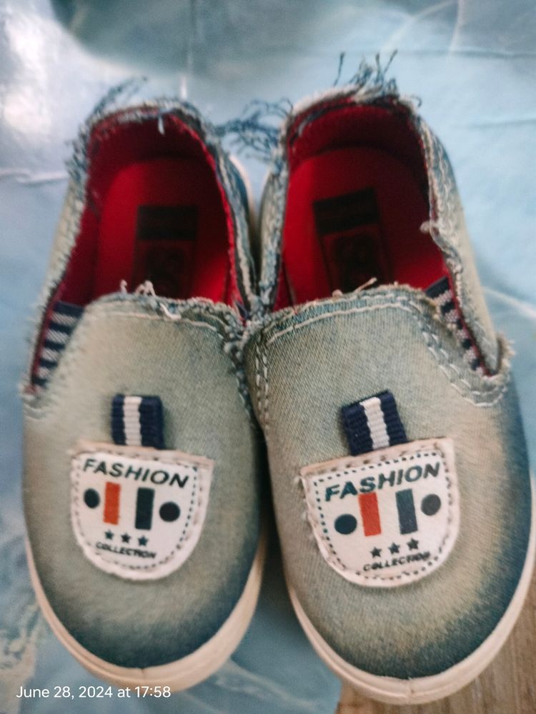 Denim Shoes For Boys