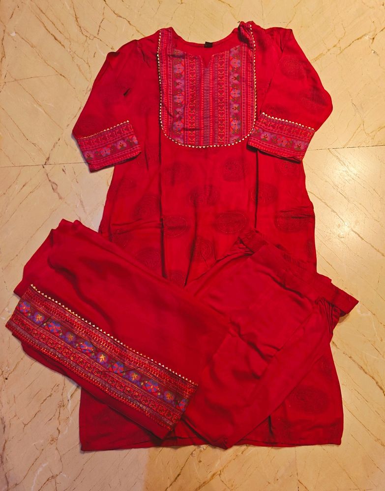 Kalini Kurta With Pant N Dupatta