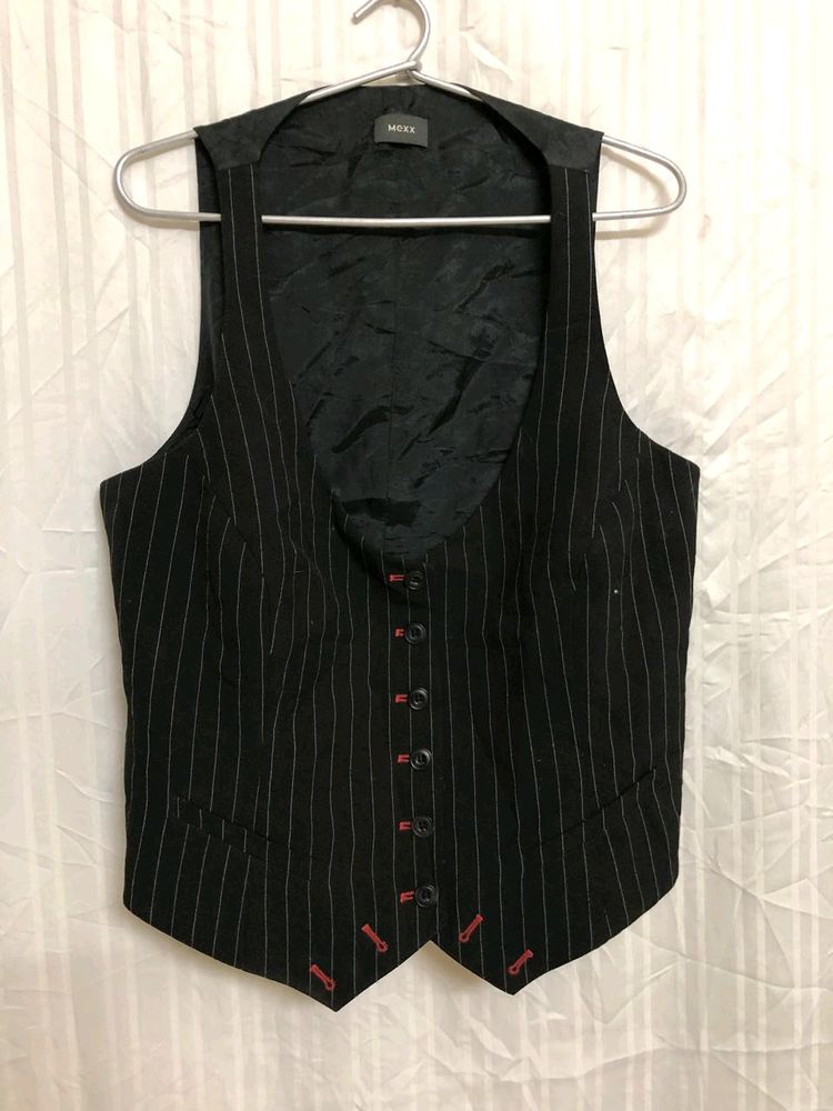 Mexx Black Waistcoat