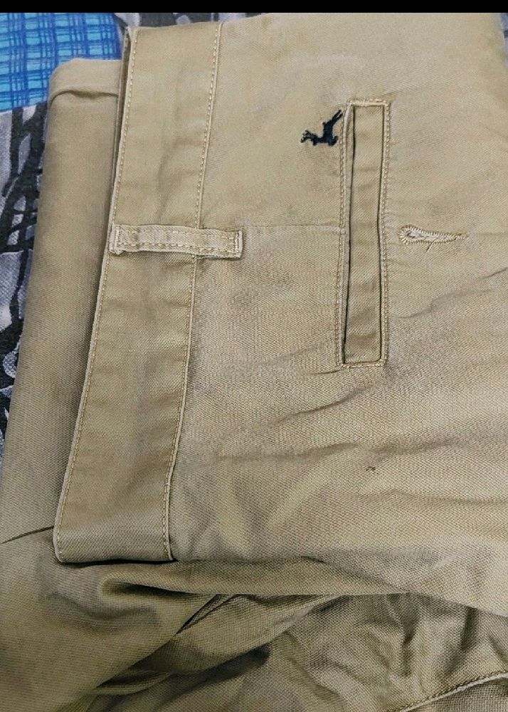 Men Cream Pant