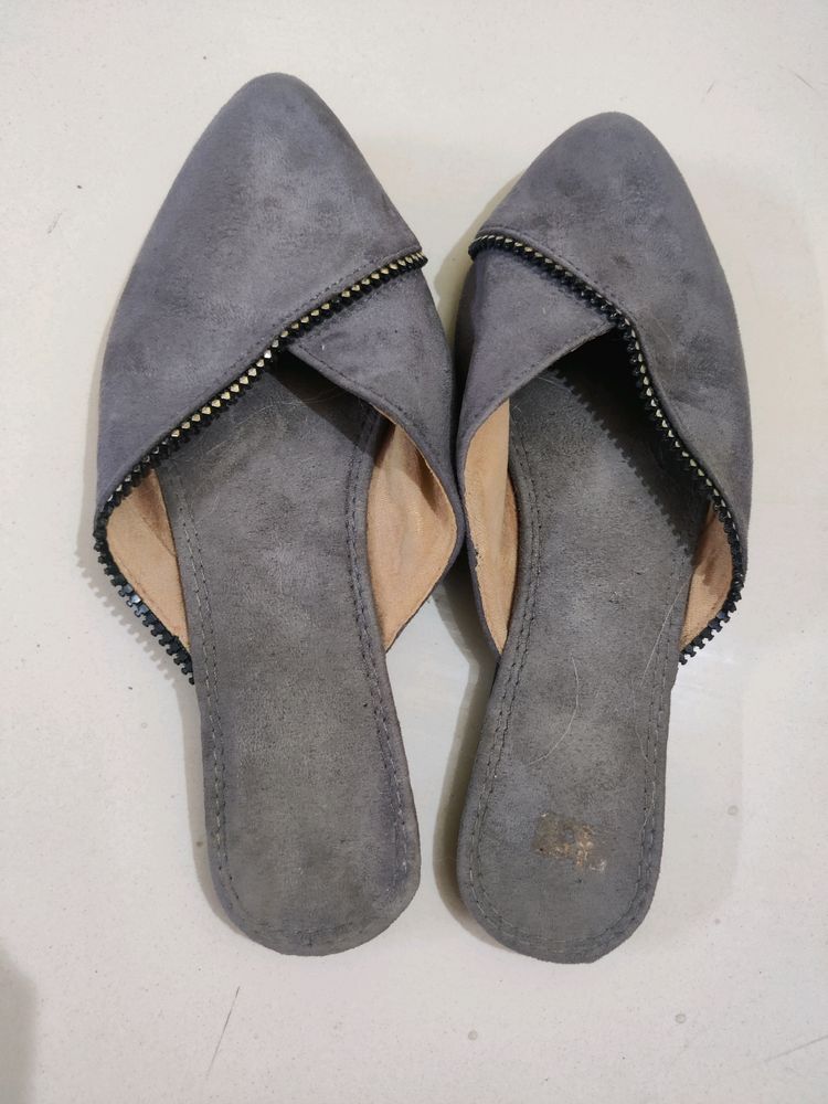 Grey Sandals