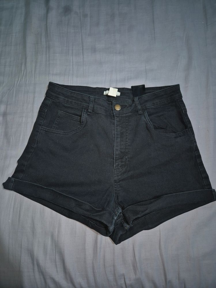 H&M Original High Waist Shorts