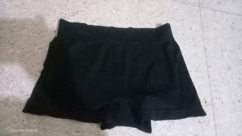 Black Shorts Panty