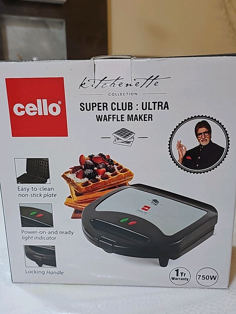 Cello Super Club Ultra Waffle Maker